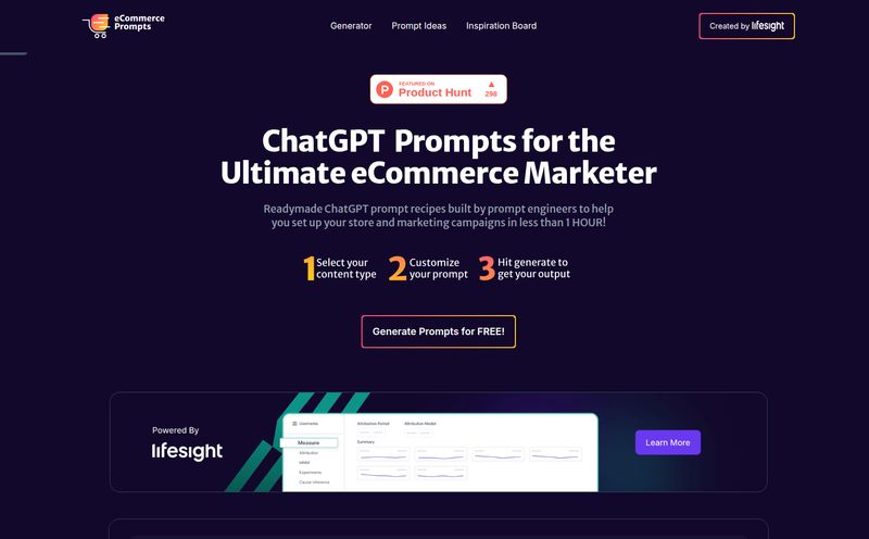 eCommerce ChatGPT Prompts
