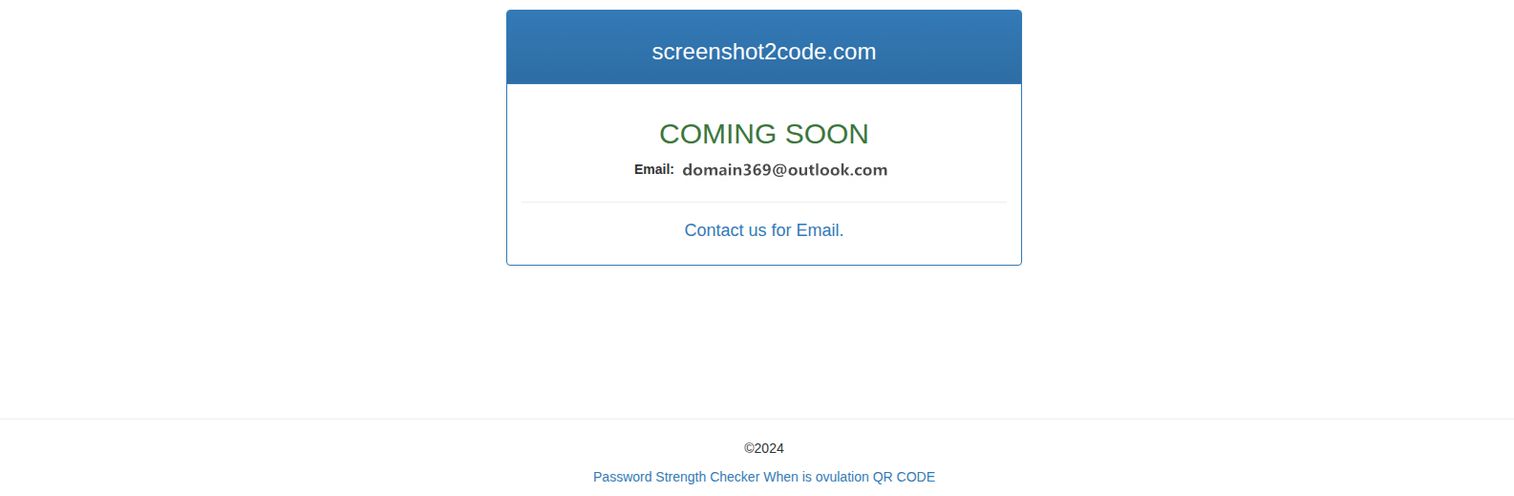screenshot2code.com