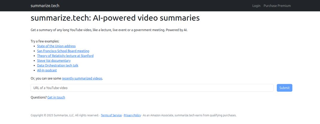 summarize.tech
