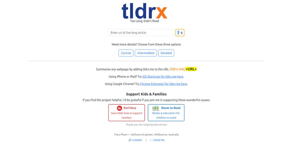 tldrx.me